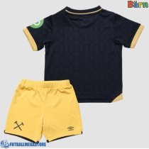 Fotballdrakt Barn West Ham United Tredjedraktsett 2025-26 Kortermet (+ Korte bukser)